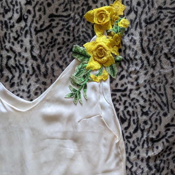 Silk tank top - Picture 2 of 6